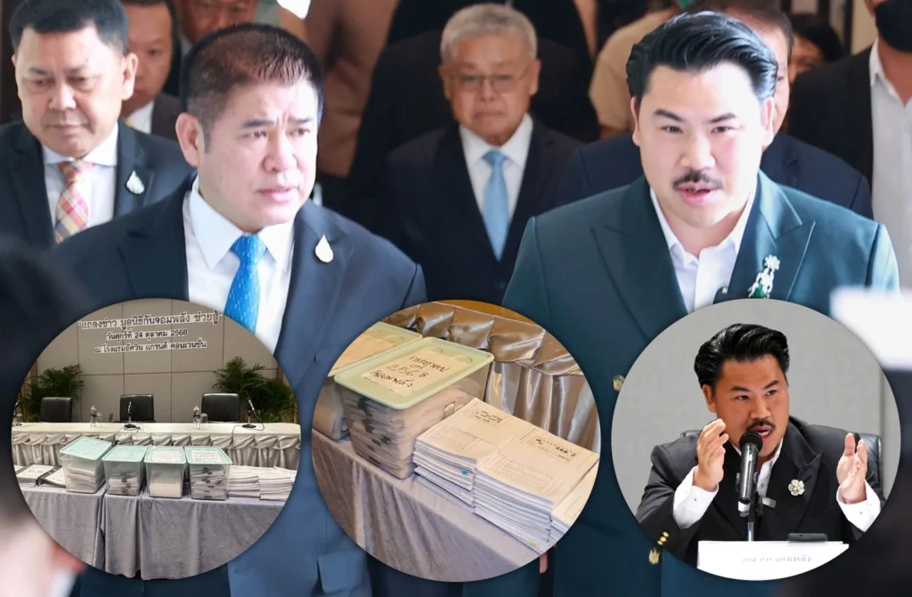 กัน จอมพลังแถลงข่าว