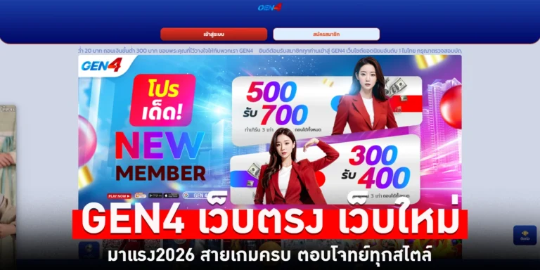 GEN4 เว็บตรง
